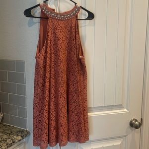 Pink/nude Francesca’s dress size M